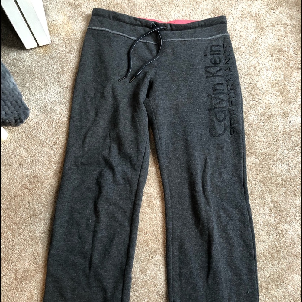 Grey Calvin Klein Sweatpants